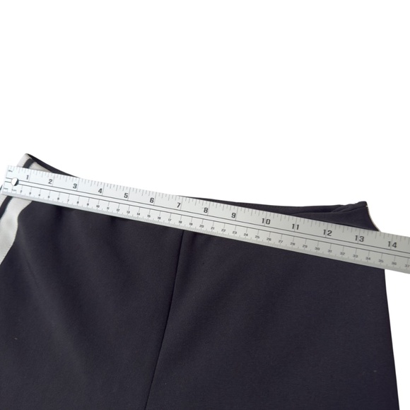 Cinq A Sept Kiana Racer Tuxedo Black And White Stripe Woman Pants Size 4 - Picture 6 of 8